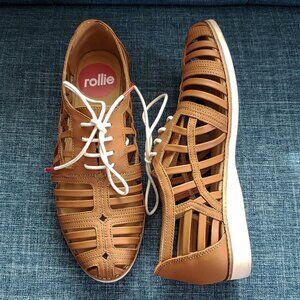 Rollie Derby Cage Tan EU Size 38